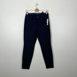 Talbots High Waist Jegging ankle women 6P Skinny leg stretch slimming blue pants